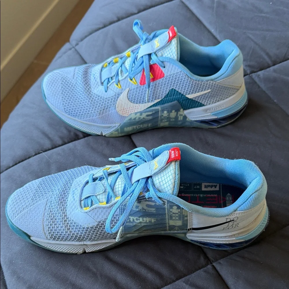 Nike Metcon 7 AMP "MHC" Health Care Nurse Edition - Men's Size 13 - Light Blue - Picture 4 of 12